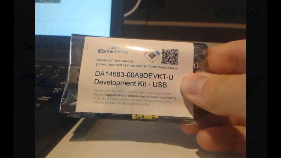 DA14683 USB Kit: Getting Started