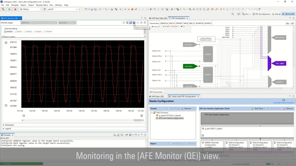 QE for AFE Tutorial: AFE Adjustment