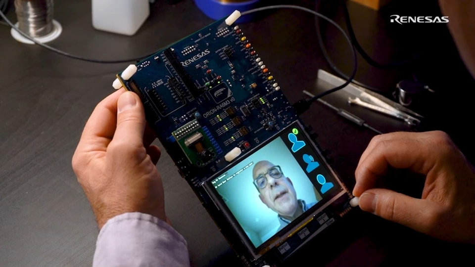 Aizip Person Access System Demo on RA6M3 Board