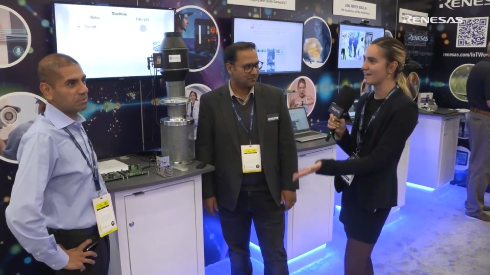 IoT World 2022: Reality AI Sensorless Predictive Maintenance Demo