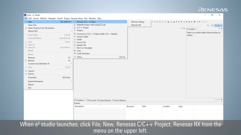 Azure RTOS Tutorial (2/3) CK-RX65N: Program Build