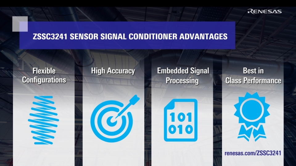 ZSSC3241 High-End Sensor Signal Conditioner Overview