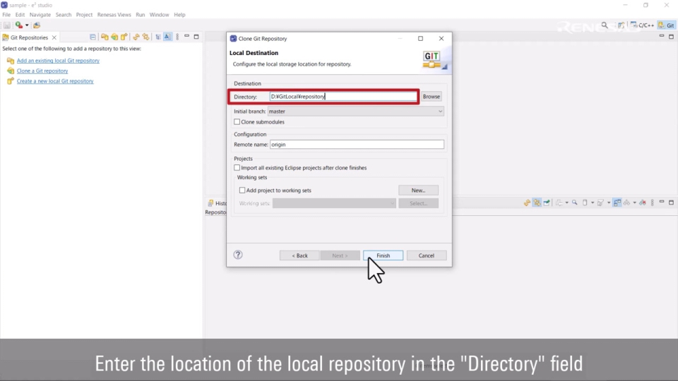 e² studio Tips - How to Manage Source Code Versions (Using EGit)