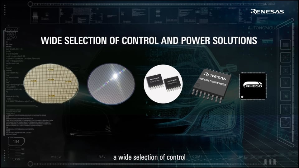 Build Scalable and Efficient xEVs with Renesas