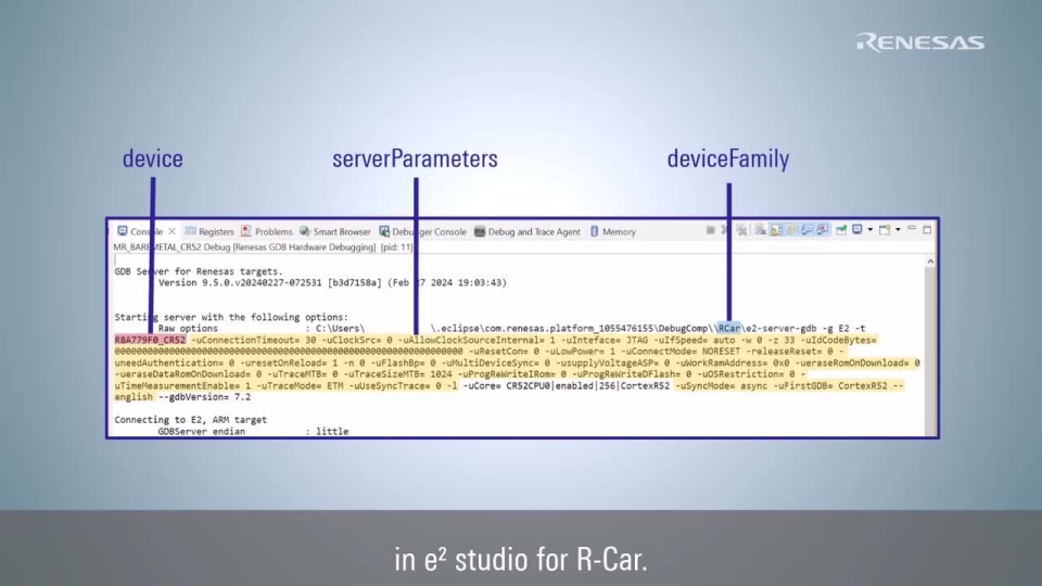 How to Build and Debug in VS Code for R-Car S4