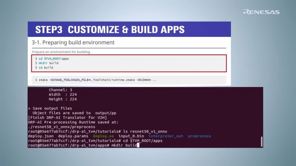 How to Compile a Sample Model Using DRP-AI TVM