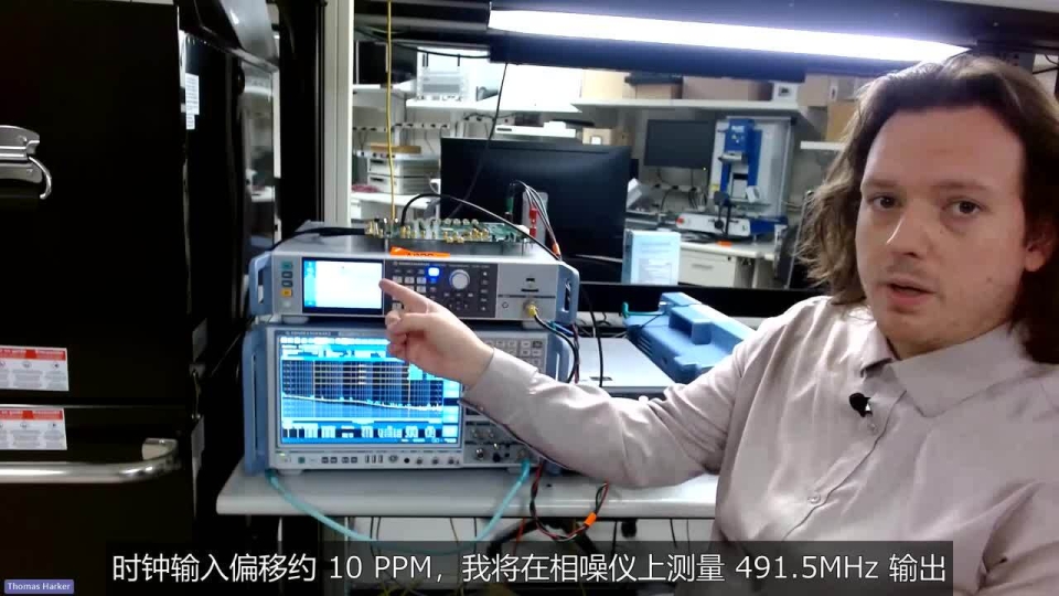 FemtoClock 3 Wireless Lab Demonstration (Chinese Subtitles)