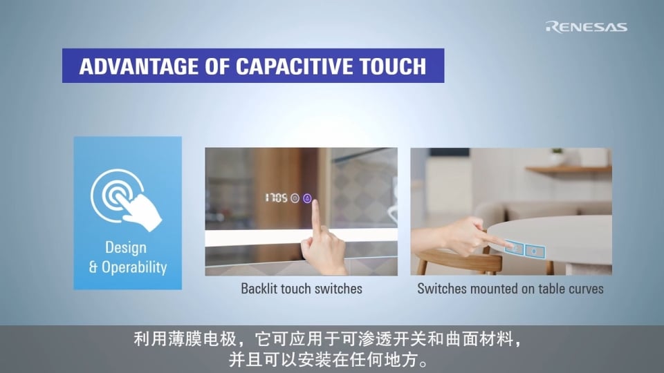 电容式触摸解决方案