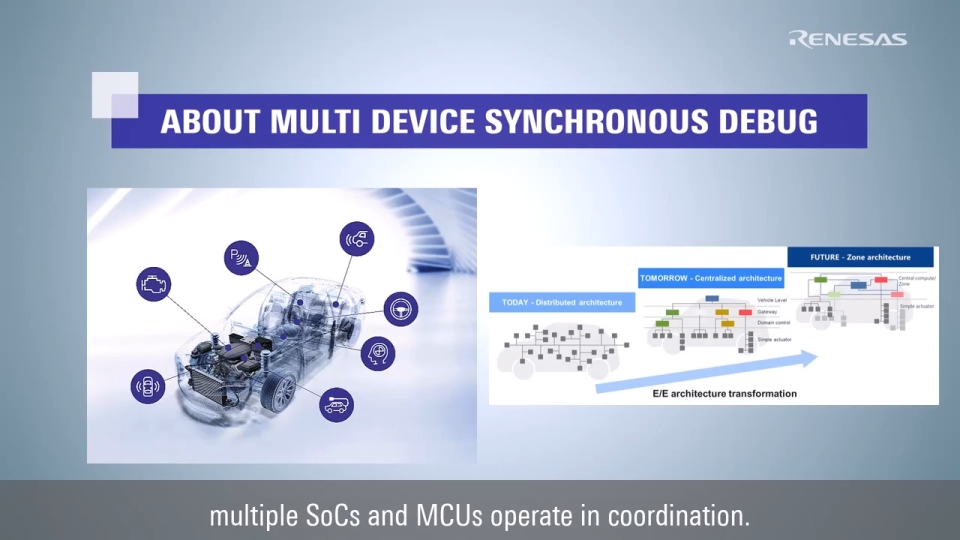 e² studio for R-Car Tutorial: Multi-Device Synchronous Debugging and Tracing