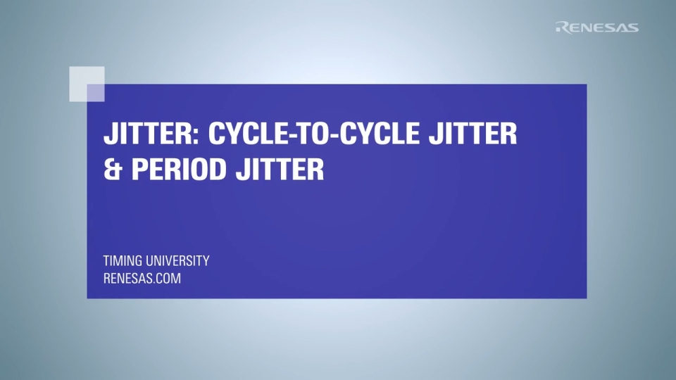 Cycle-to-Cycle & Period Jitter Explained