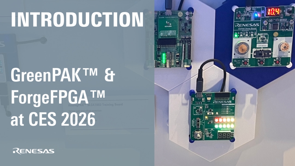 ForgeFPGA GameBuddy and AnalogPAK Sun Tracker Demos at CES 2026