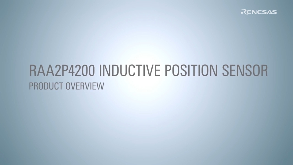 RAA2P4200 Inductive Position Sensor Product Overview