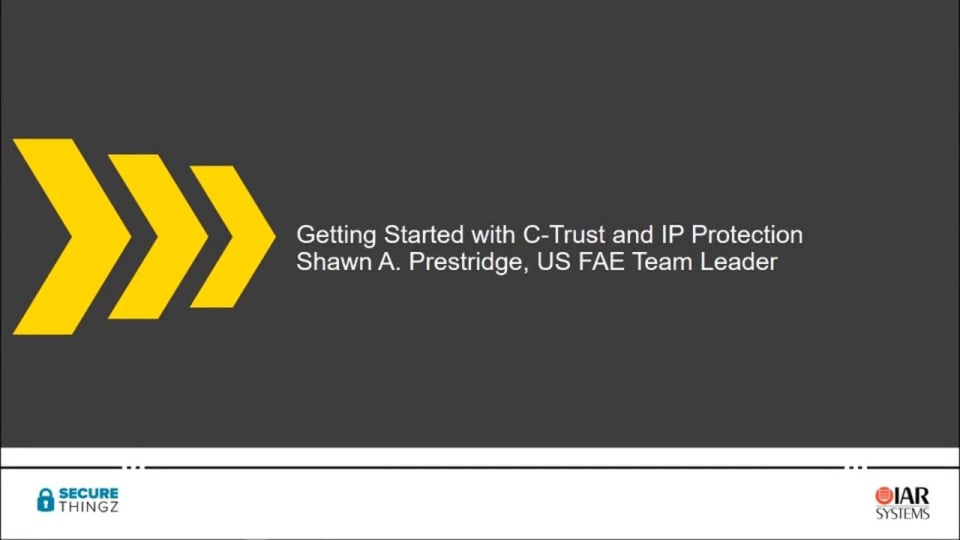 Getting Started with C-Trust & IP Protection on Renesas RA Embedded Devices