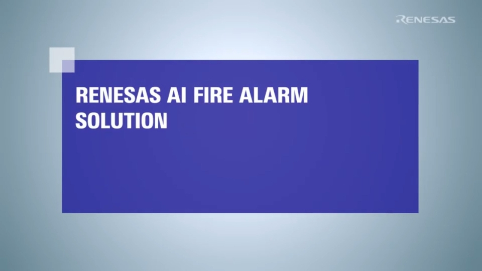 AI-Powered Smoke Alarm with RL78/G22