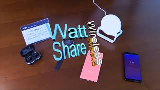 IDT WattShare Demonstration - Using a Phone as a Wireless Power Transmitter