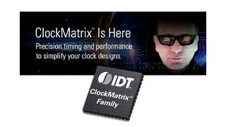 IDT ClockMatrix™ 8A3404x Multi-channel DPLL / DCO Programmable, Sub-150fs Jitter Timing Solution