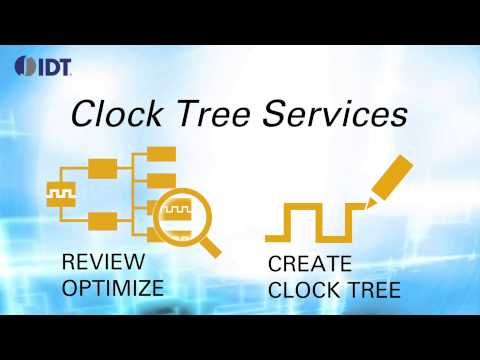 Clock Tree Design & Review Services by IDT